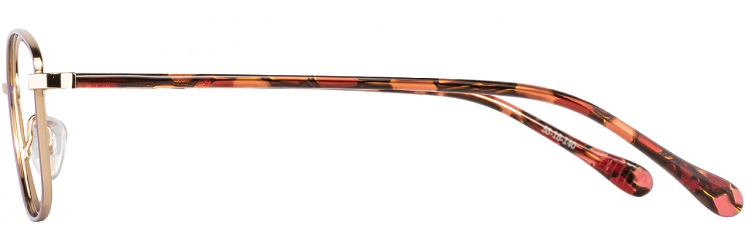 Alan J AJ522 Stylish Eyeglasses for Men & Women - Trendy Frames for Reading, Driving & Everyday Use