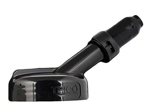Spectrum 34424SPE 1-Inch Nozzle Oil Container with Black Lid - Durable & Leak-Proof for Automotive, Marine & Industrial Use