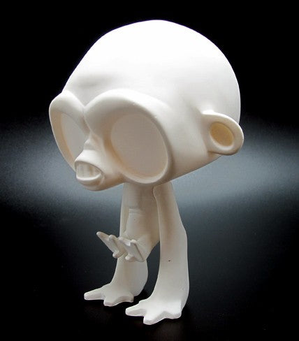 CHAOS MONKEY Plush Toy - Soft White Stuffed Animal for Kids & Collectors | Perfect for Gifts, Room Decor, and Stress Relief