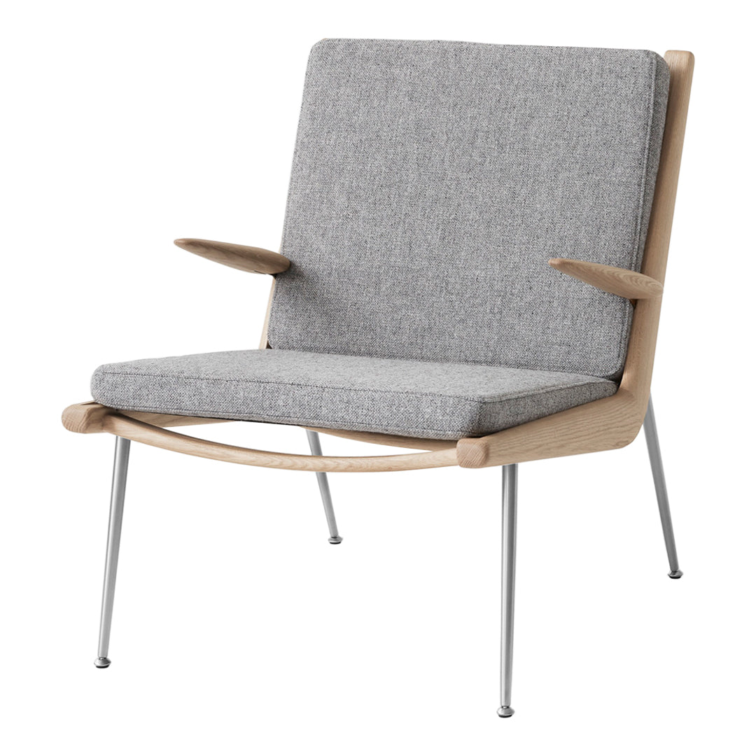 Boomerang HM2 Lounge Chair with Arms - Modern Comfort for Living Room, Office & Patio - Ergonomic Design for Relaxation & Style