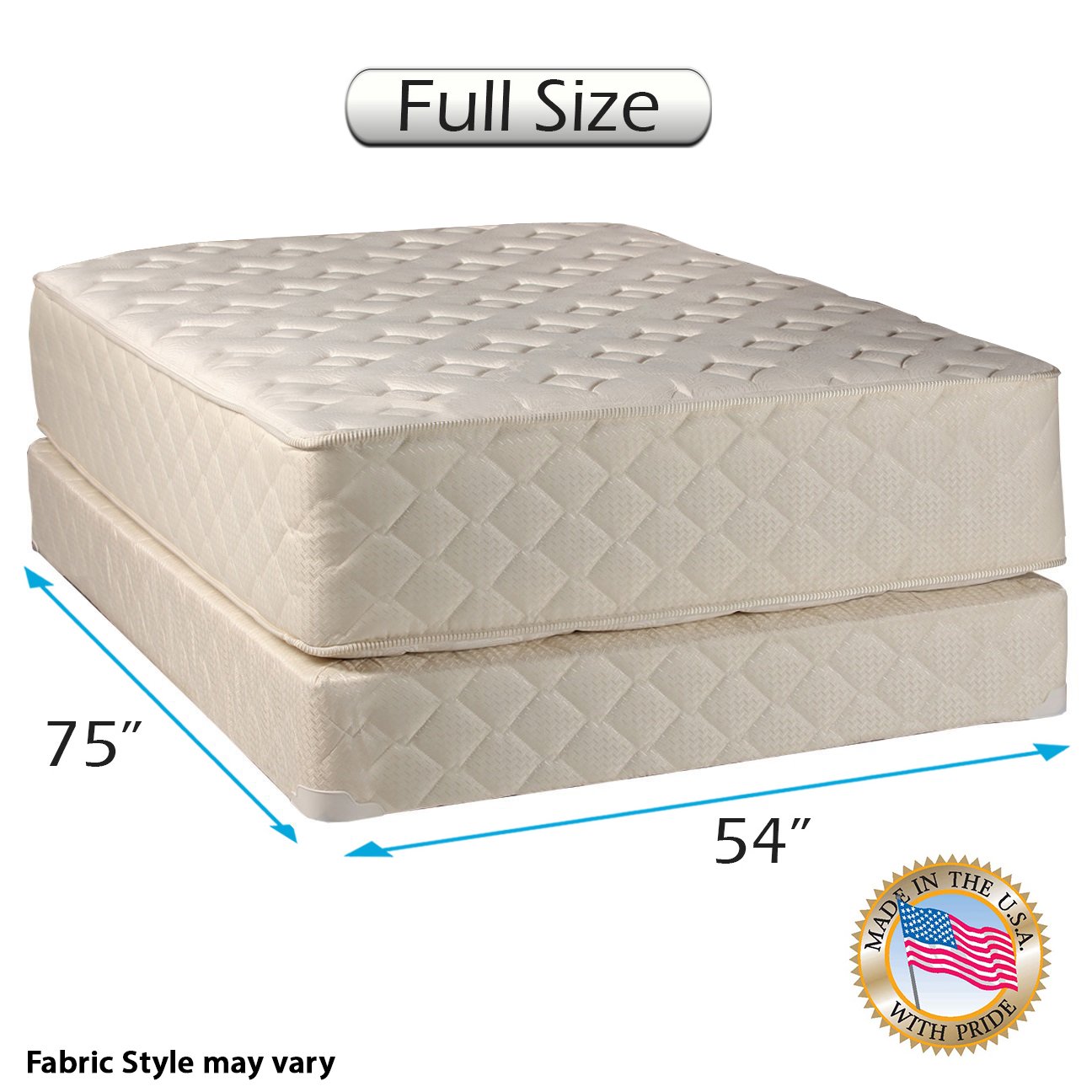 Premium Orthopedic Luxury Firm Mattress Set with 5