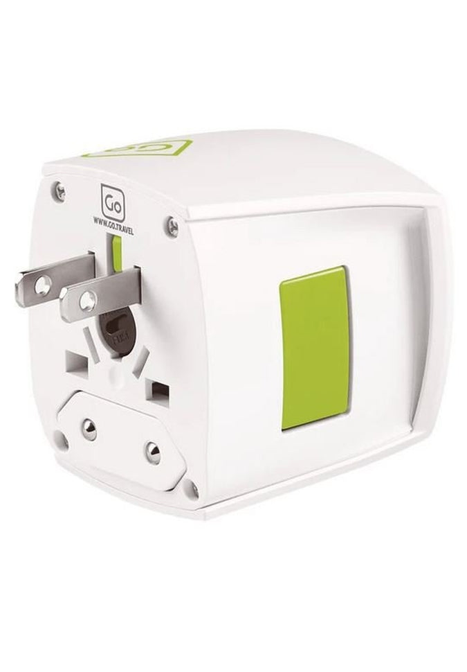 Universal Travel Adapter - Worldwide All-in-One Power Plug Converter for USA, Europe, Asia, Australia - Perfect for Laptops, Phones & Essential Travel Gadgets
