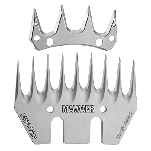 9 Tooth Silver