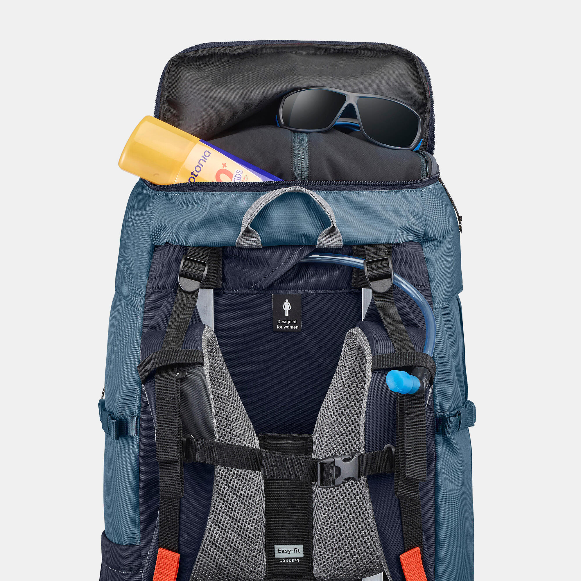 Simond Women's MT100 EasyFit 60L Backpacking Pack - Lightweight Hiking Backpack for Women with Adjustable Straps - Perfect for Camping, Trekking & Outdoor Adventures