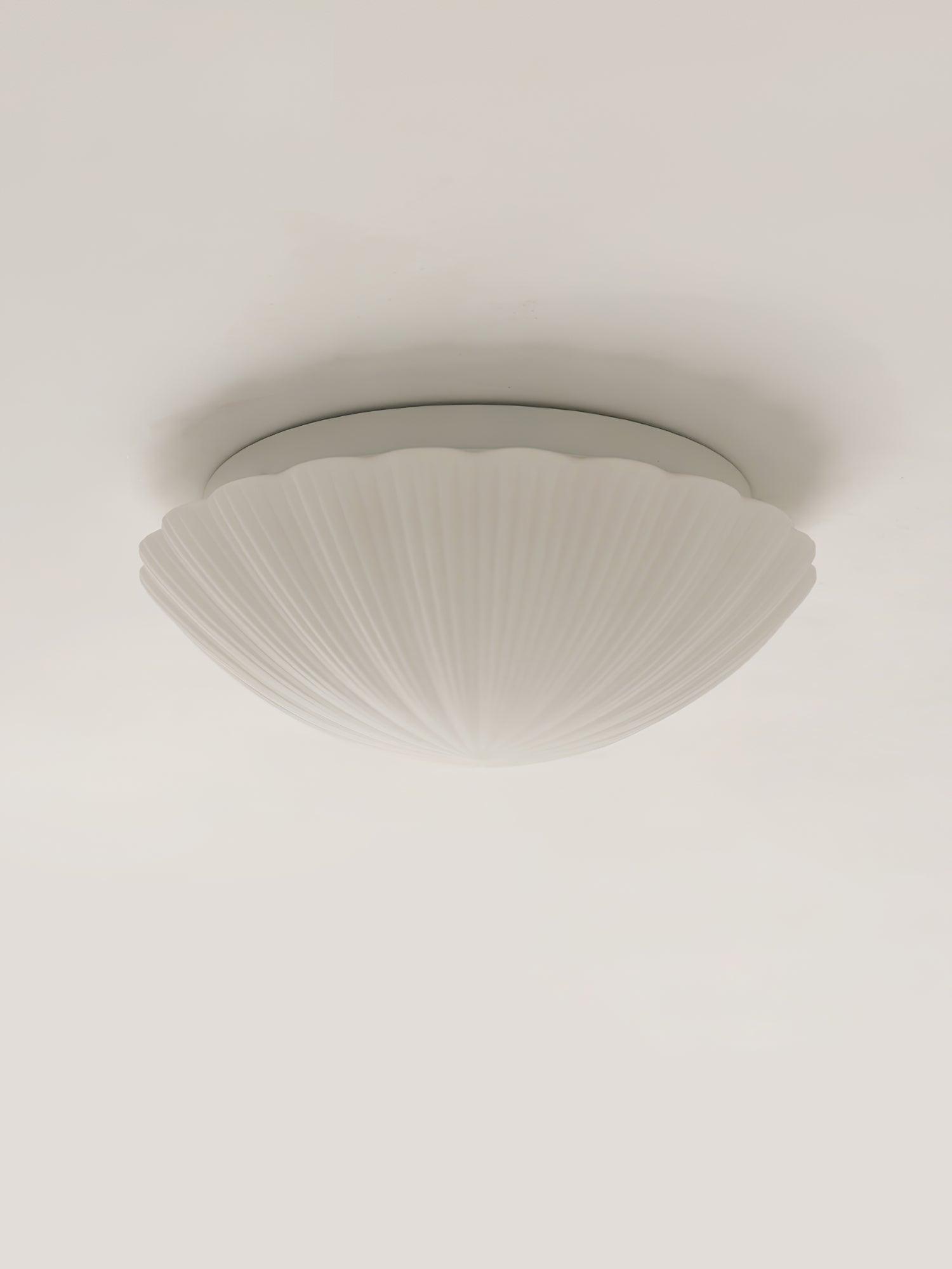 Stylish Seashell Ceiling Light Fixture - Modern Coastal Decor for Living Room, Bedroom & Beach House Lighting