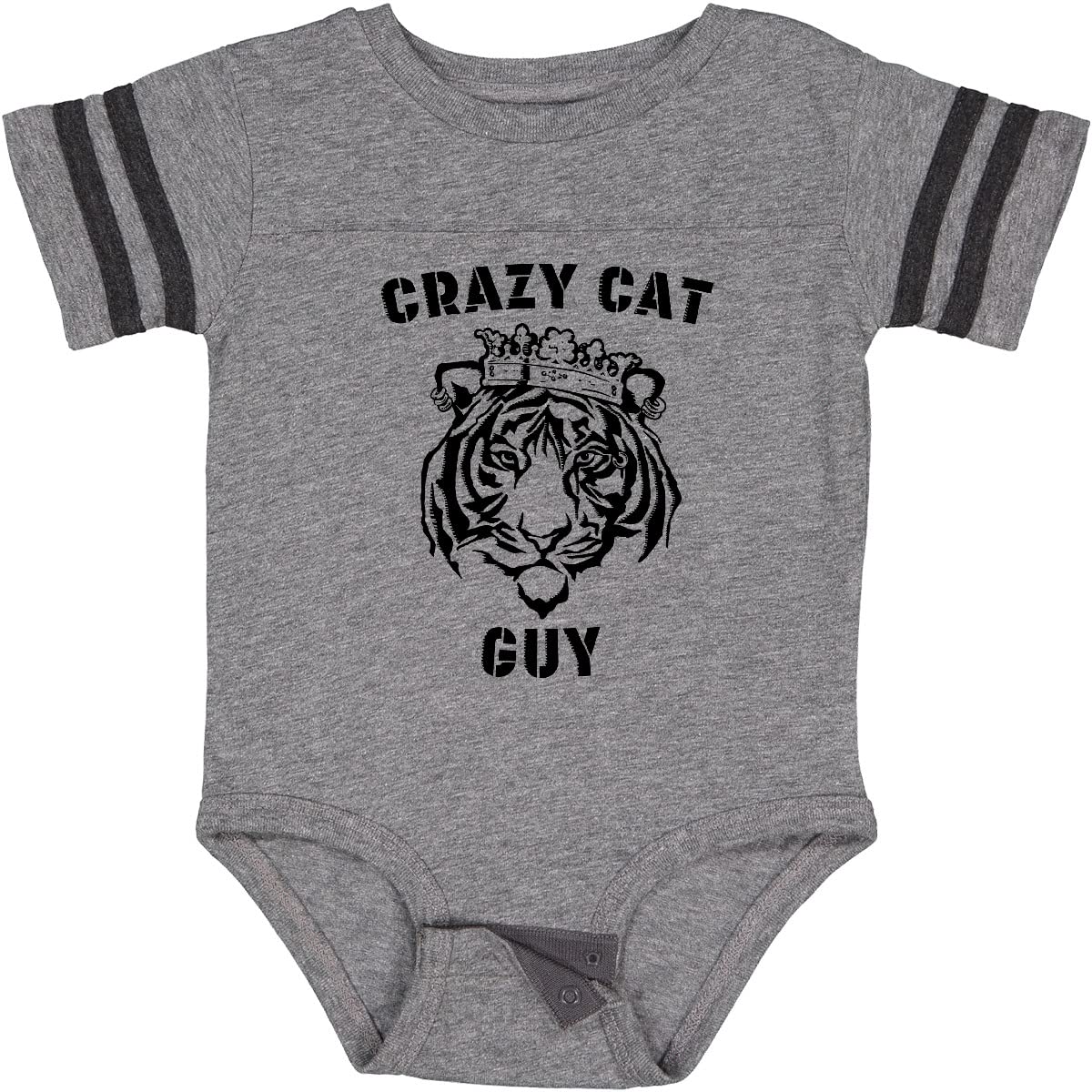 Crazy Cat Guy Tiger Bodysuit for Babies - Fun & Cute Outfit