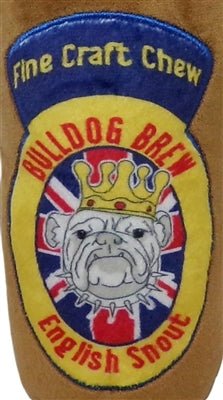 Bulldog Brew Power Plush Toy - Soft Stuffed Animal Dog for Kids & Adults | Perfect for Cuddling, Gifts, and Home Decor