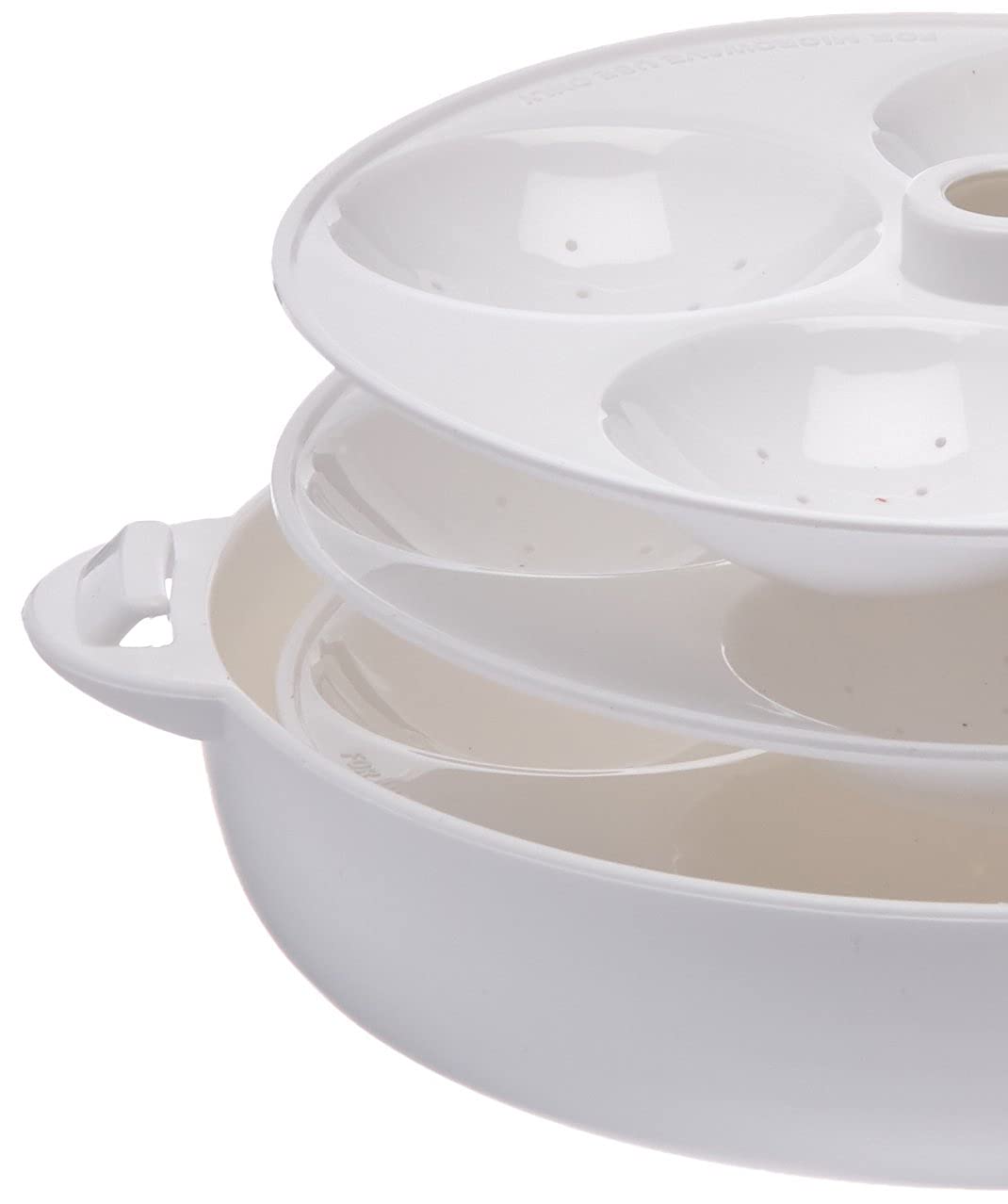 Milton Microwave Idli Maker and Steamer - 12 Idli Capacity, BPA-Free, Easy to Use, Perfect for Indian Breakfast - Ideal for Quick Meals, Office Lunches & Healthy Snacks