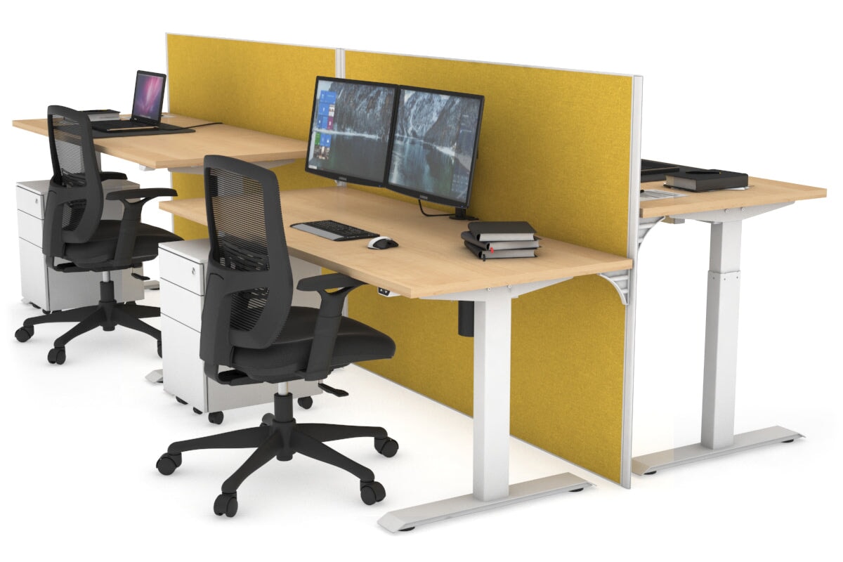 Height Adjustable 4-Person Workbench – 47