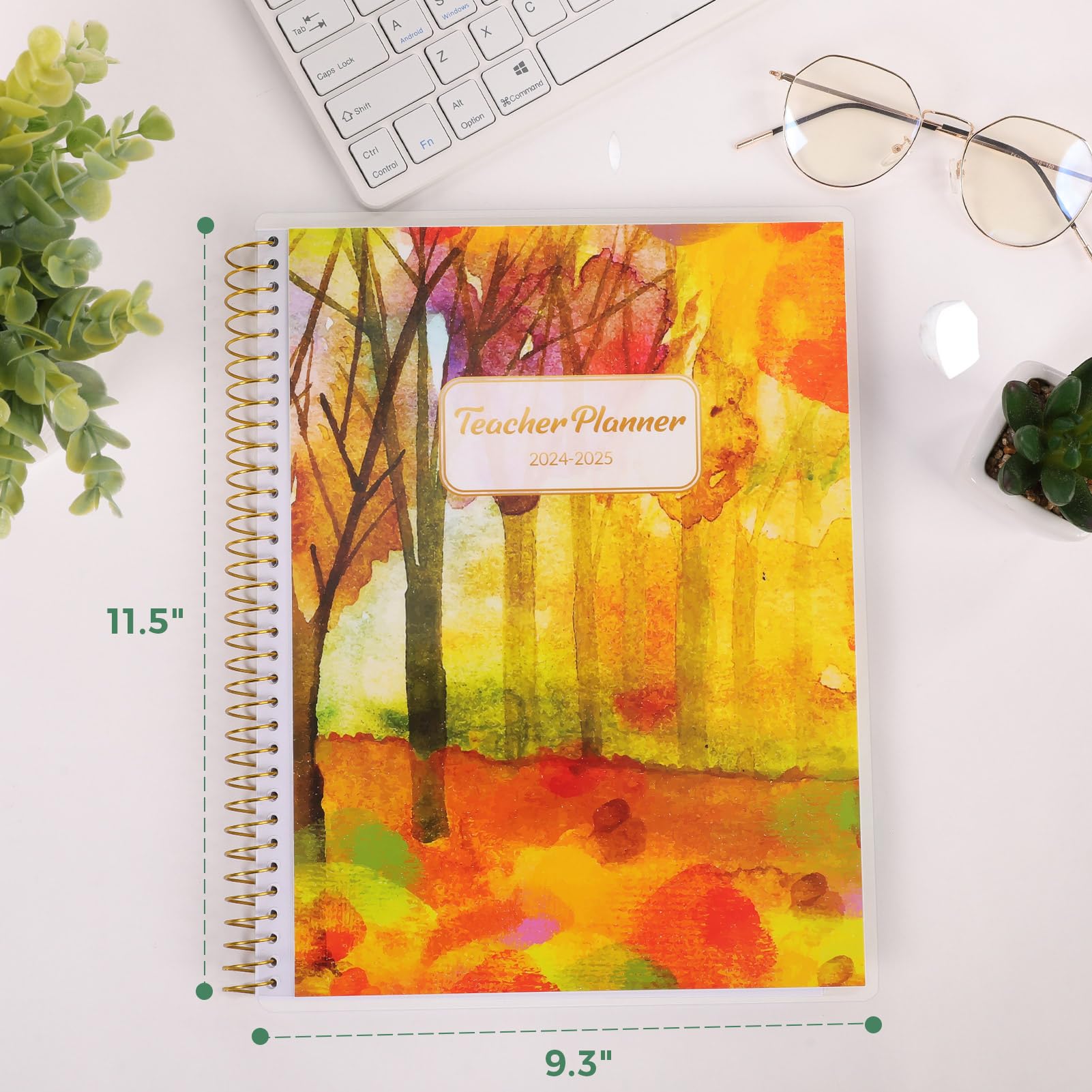 Skydue 2024-2025 Teacher Planner - Academic Year July 2024 to June 2025, 8.5