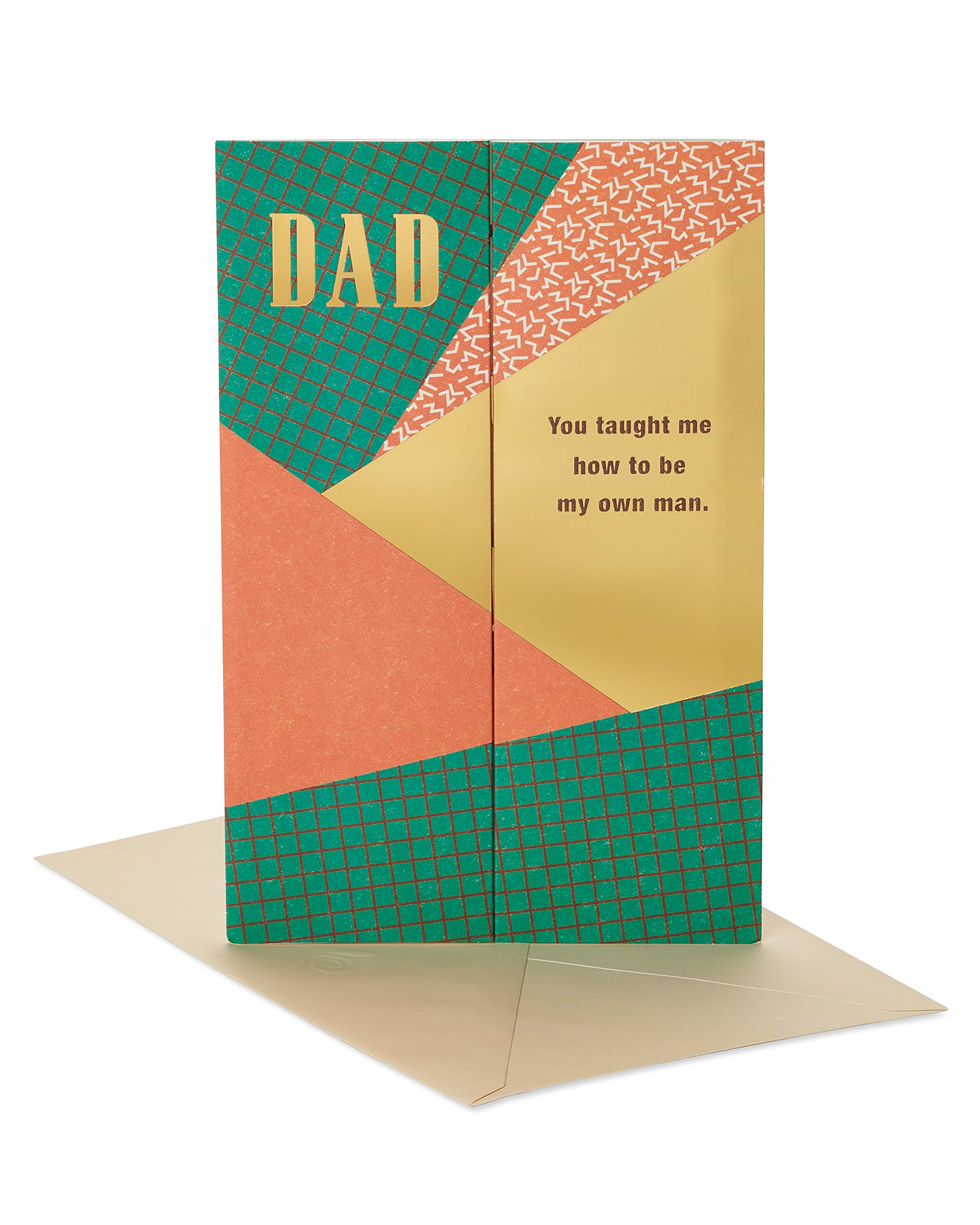 American Greetings Father's Day Card - 'The Man' - Heartfelt Greeting Card for Dad - Perfect for Father's Day Gifts & Special Occasions