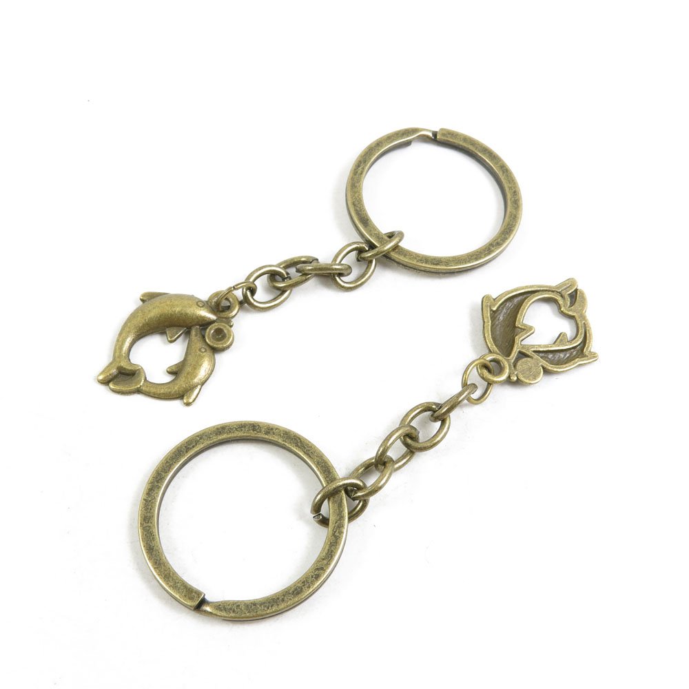 Dolphin Keychain - Fashion Jewelry Key Ring for Car, Door, and Keys - Bulk Wholesale Key Tag Supplier - Perfect for Gifts, Promotions & Everyday Use