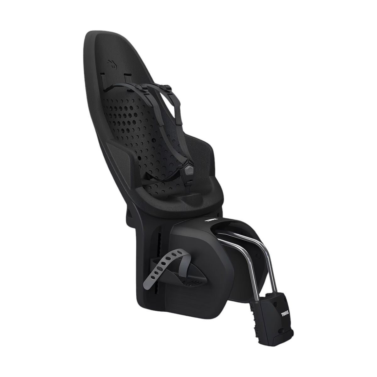 Thule Yepp Maxi 2 Frame Mount Child Bike Seat - Safe & Comfortable Kids Bicycle Carrier for Cycling Adventures with Toddlers