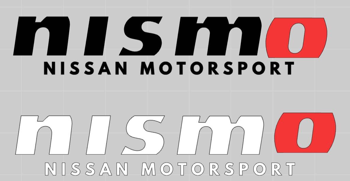 Custom EPP® Windshield & Bumper Stickers - Nissan Motorsport NISMO Decals for Cars, Trucks & SUVs - High Quality Vinyl Decals for Racing Enthusiasts & Car Show Display