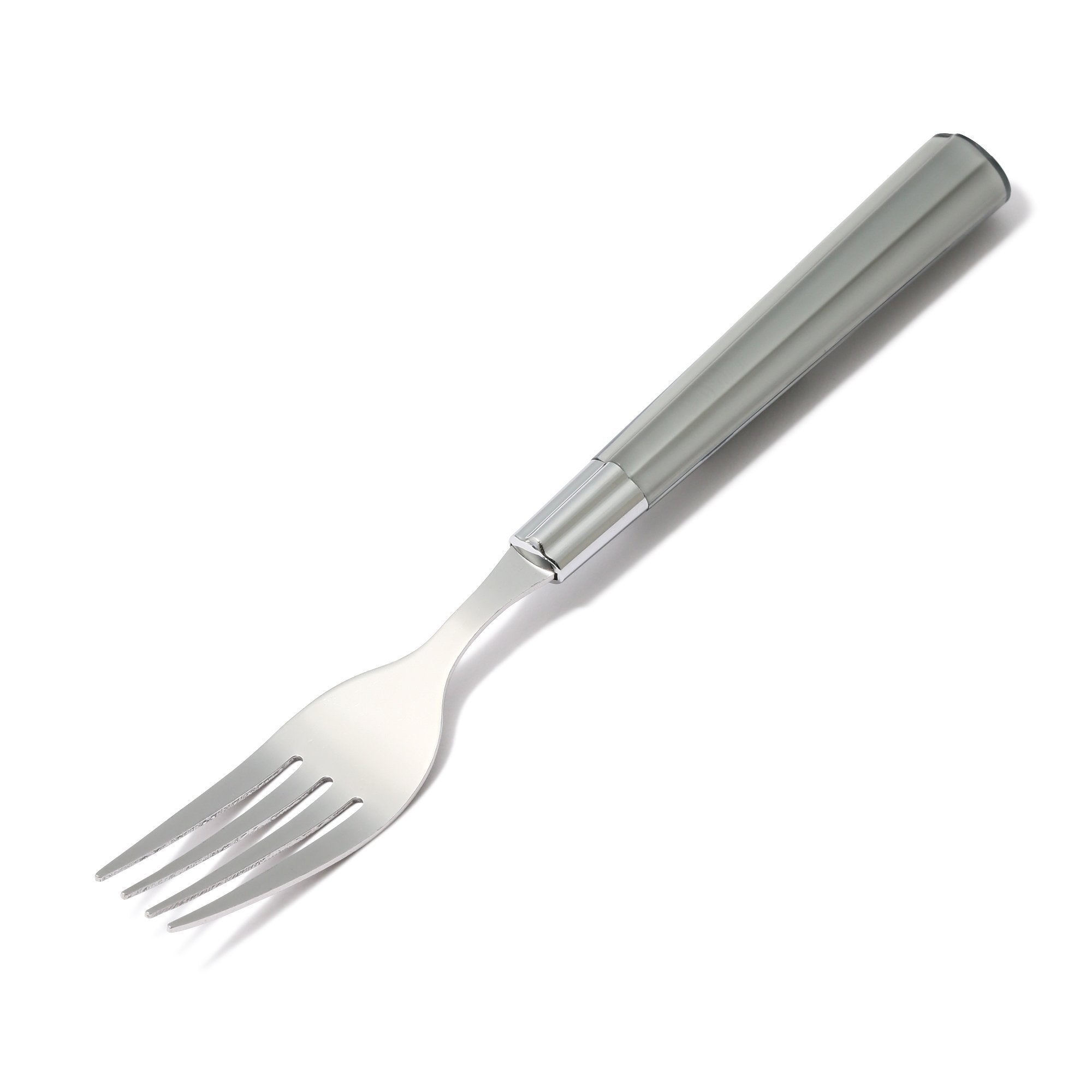 Premium Connie Cutlery Set - 8-Piece Stainless Steel Knife Set with Gray Layered Handle - Perfect for Kitchen, Camping & Outdoor Cooking