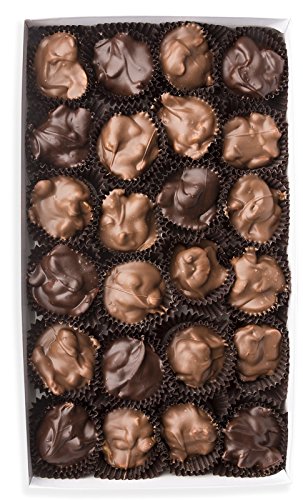 Mrs. Cavanaugh's 1 lb Cashew Cluster Mixed Chocolate (65% Milk & 35% Dark) - Perfect for Gifts, Snacking & Dessert Toppings