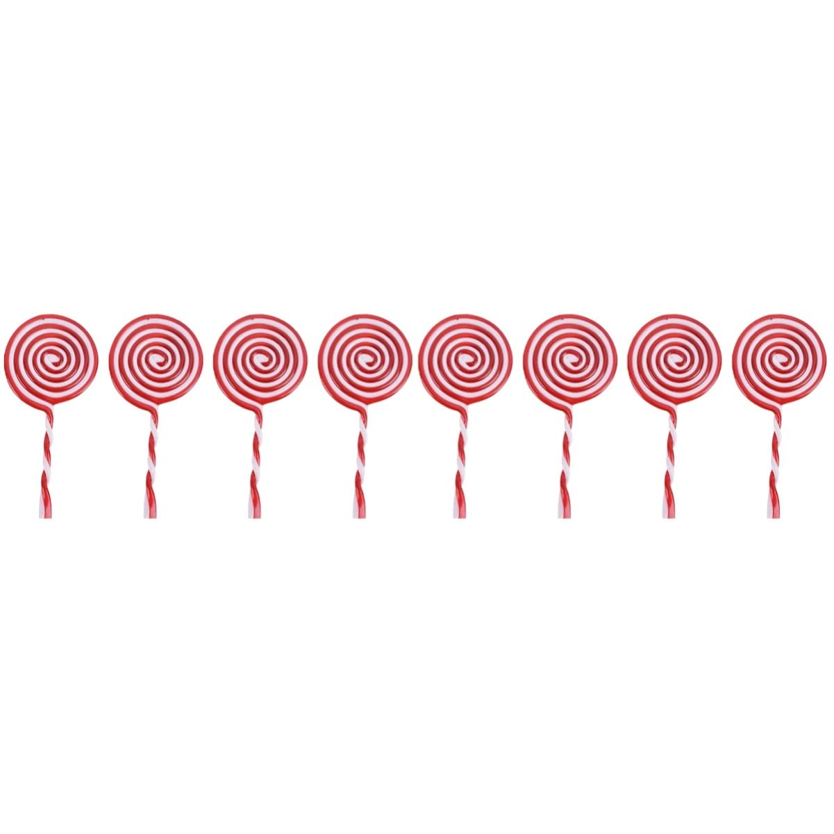 PRETYZOOM Christmas Tree Candy Ornaments - 2 Pack Holiday Candy Cane Decorations for Xmas Tree with 4 Hanging Ornaments | Perfect for Christmas Party Decor, Home Festive Decorating & Gift Giving