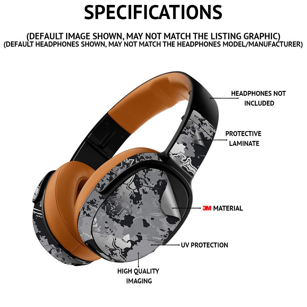 Alienware 7.1 Gaming Headset Vinyl Skin - Durable Protective Cover for Gaming Setup