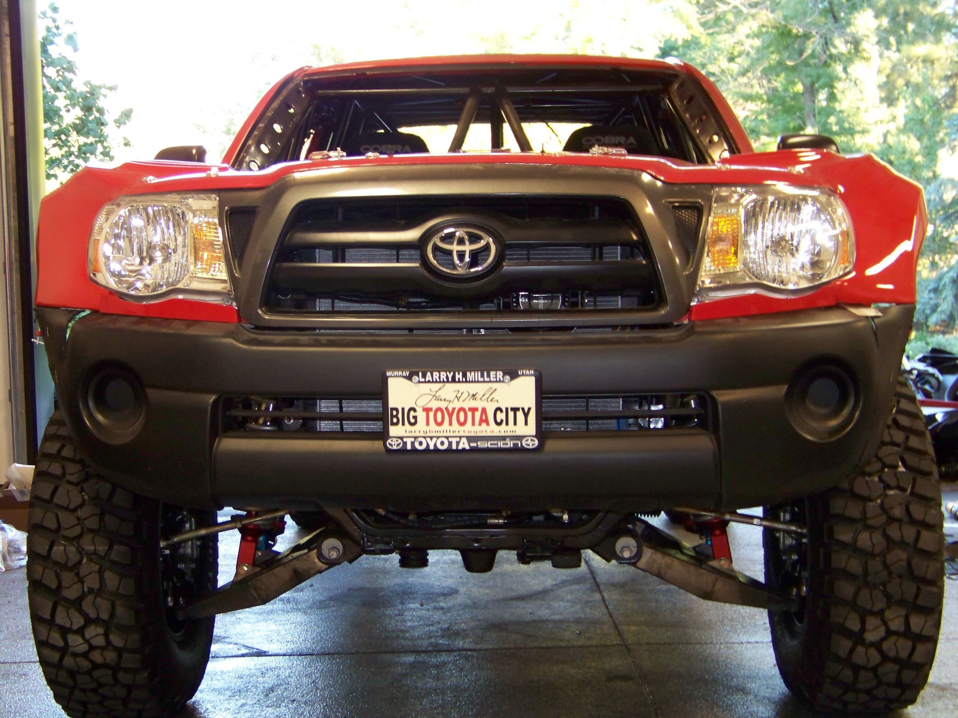 2005-2015 Toyota Tacoma One Piece Headlight Kit - High Performance LED Headlights for Off-Road & Night Driving