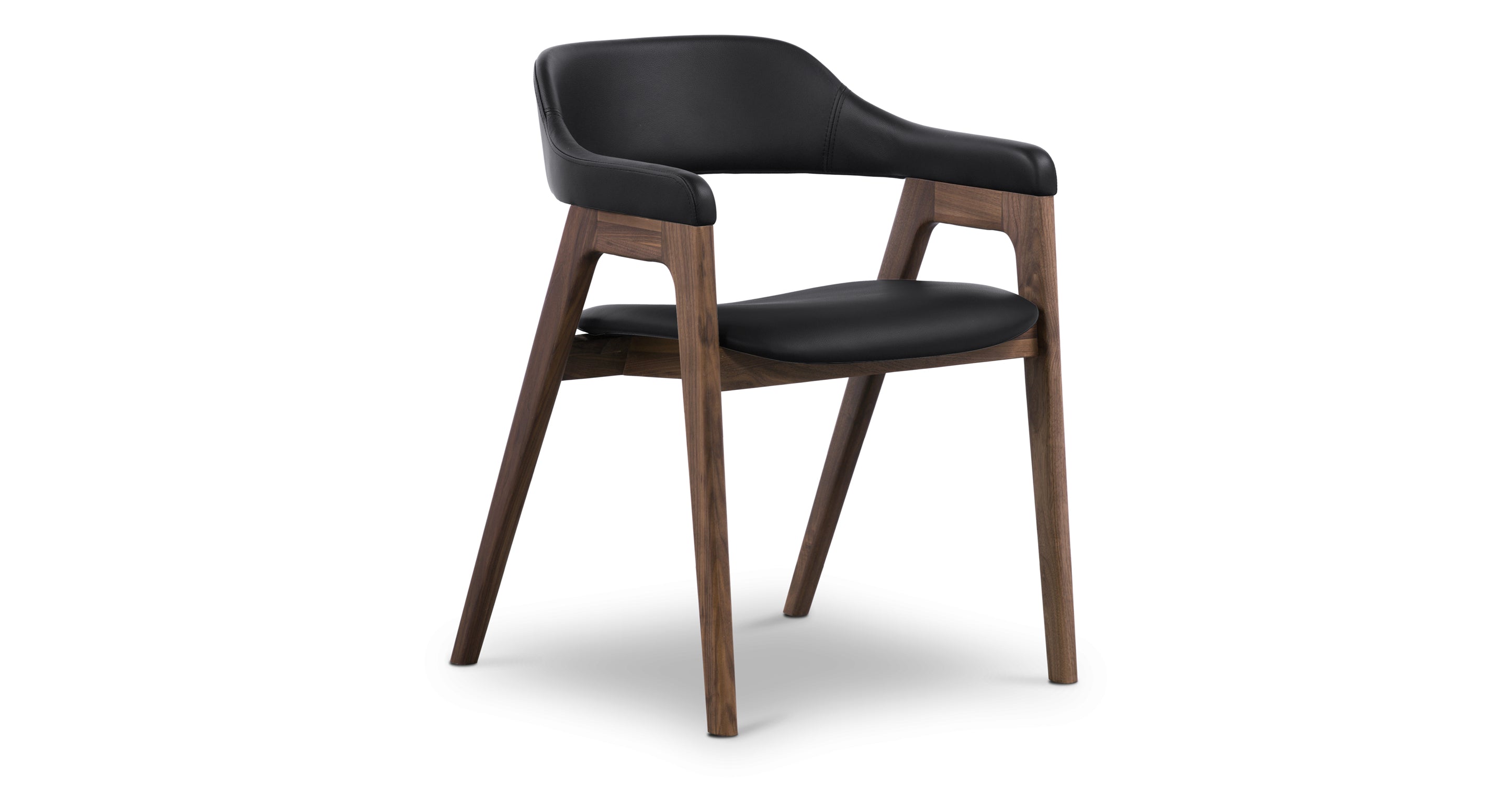 Premium Lando Leather Dining Chair - Modern & Comfortable Leather Upholstered Seat for Home, Restaurant, Office - Perfect for Dining Room, Kitchen, Conference Room & Lounge