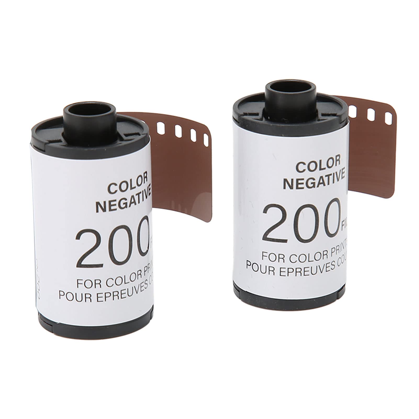2 Pack 35mm Color Film ISO 200 - Professional High Saturation Negative Film with Wide Exposure Range & Fine Grain for 135 Cameras - Perfect for Outdoor Photography, Travel, and Vintage Film Camera Enthusiasts