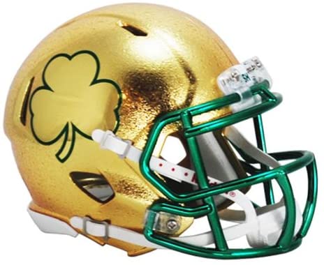 Notre Dame Fighting Irish 2013 SHAMROCK Series HydroFX Revolution Speed Authentic Full Size Football - Official NCAA Texas Edition for College Football Games, Tailgating & Sports Memorabilia Collection