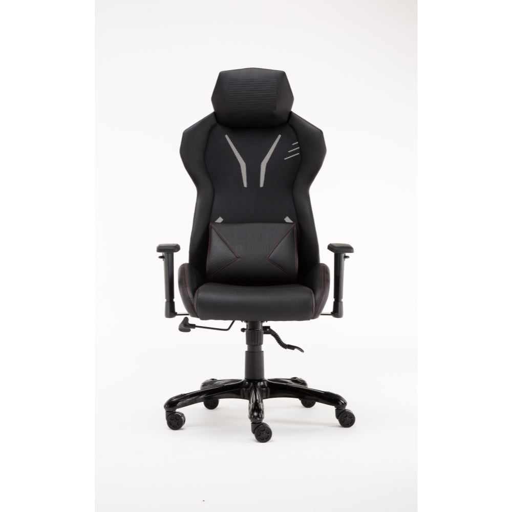 PRO X SERIES 096 Ergonomic Gaming Chair with Lumbar Support - Black - Perfect for PC, Console Gaming & Home Office
