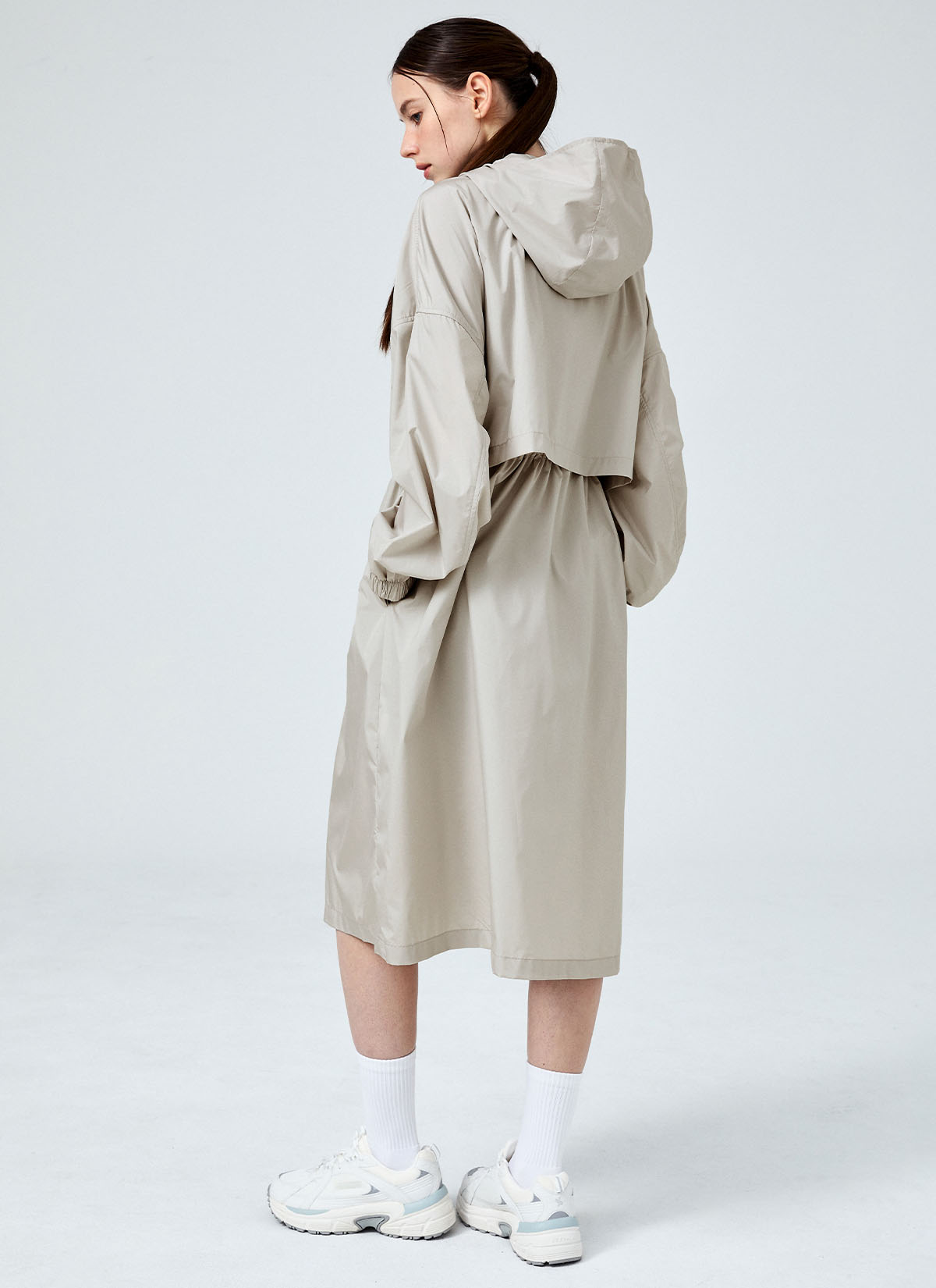 Breathable Essential Maxi Hooded Long Jacket for Women - Perfect for Outdoor Hiking, Travel & Casual Wear