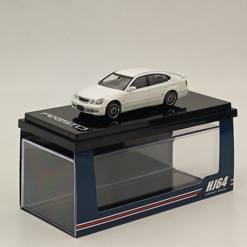 1/64 Scale Toyota Aristo V300 Vertex Edition Early Version - Hobby Japan Customized Diecast Model Car for Collectors & Display - Perfect for Car Enthusiasts & Model Showcases