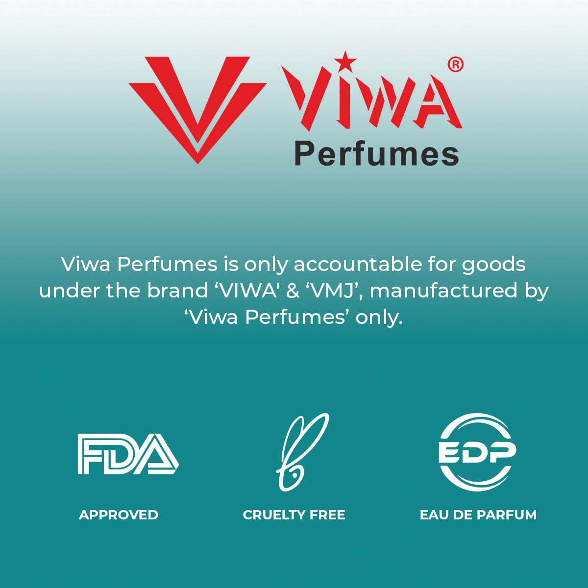 VIWA VMJ Glam Unisex Perfume Spray - 60ml Amber Wood Scent with Gold Bottle | Long-Lasting Fragrance for Daily Wear, Date Nights & Special Occasions