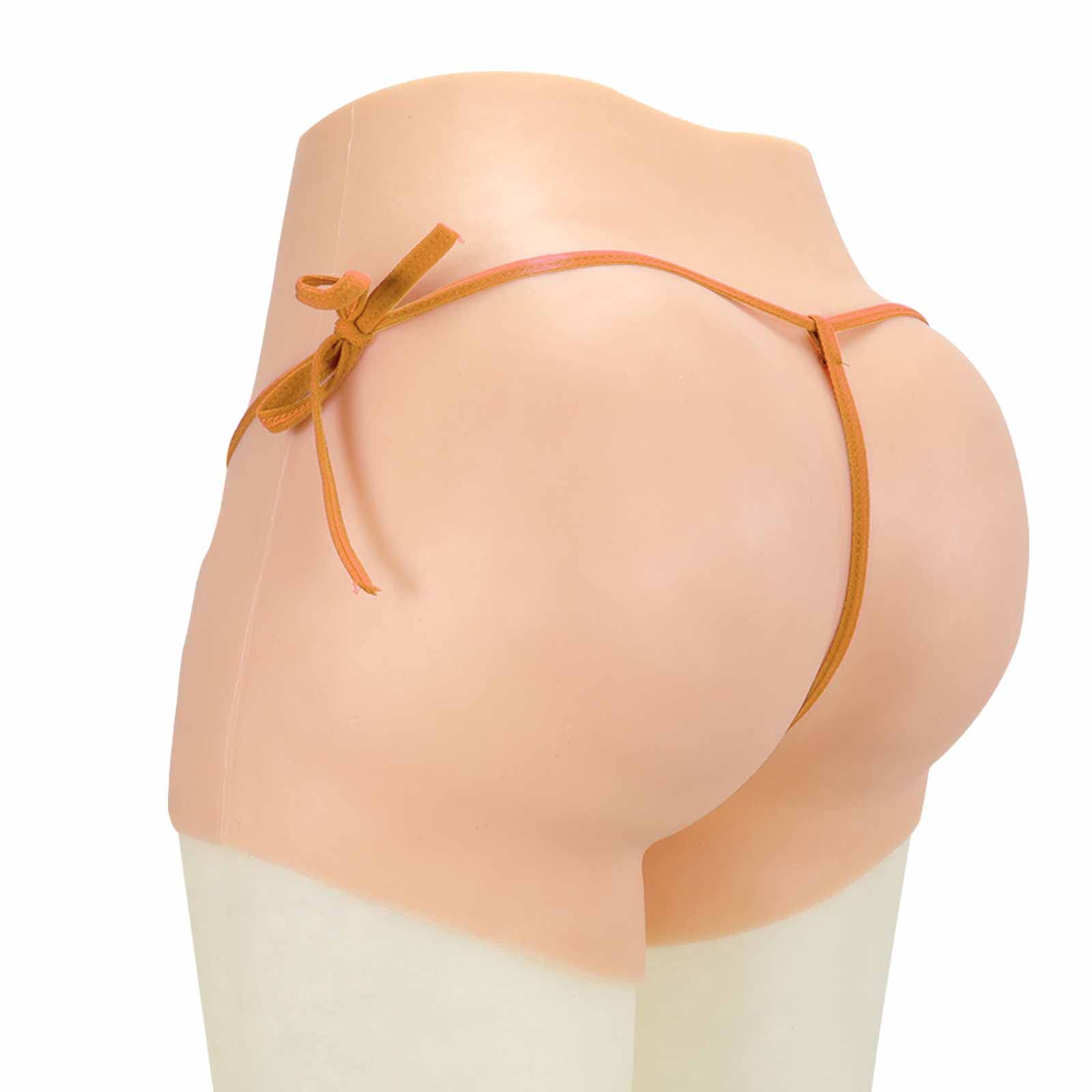 RTIA Silicone Sissy Panties - Realistic Penetrable Fake Pussy Gaff Thong with Butt Pads & Push-Up Effect | Crossdressing Underwear for MTF, Drag Queens & Cosplay | Comfortable & Discreet Wear for Everyday Use & Special Occasions