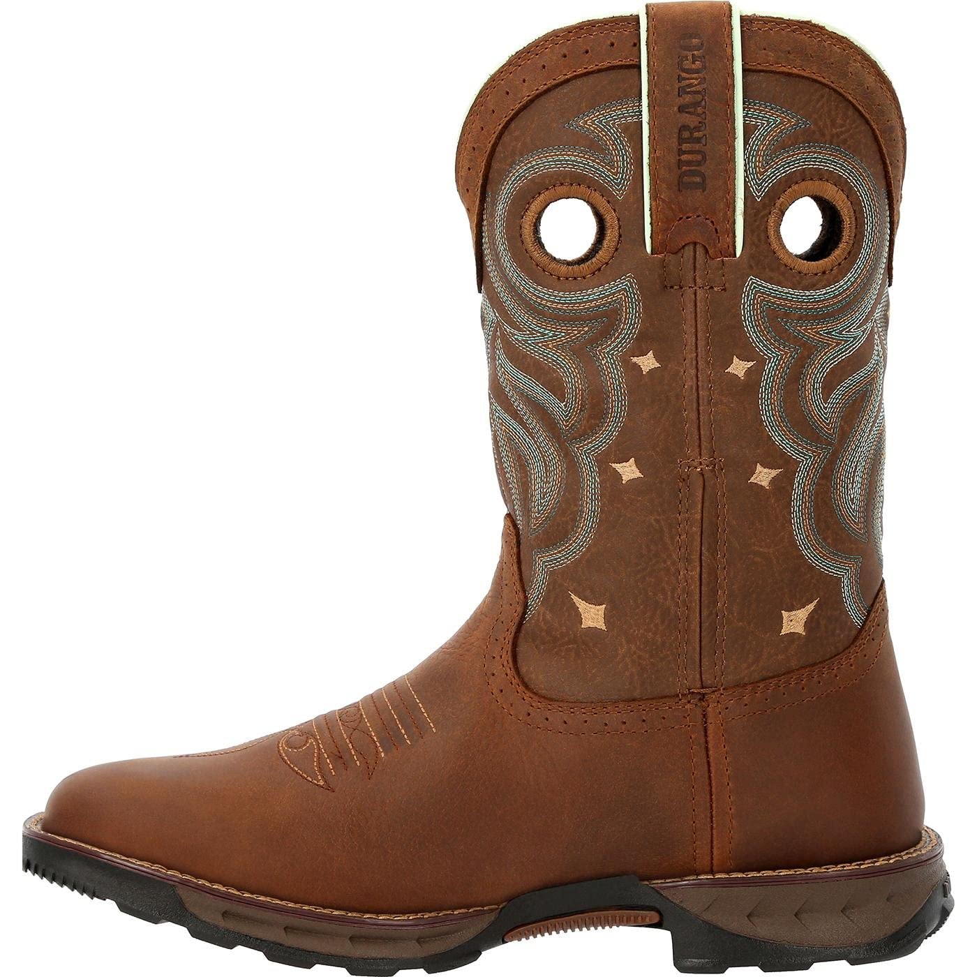 Durango® Maverick™ Women's Waterproof Work Boots - Steel Toe, Slip Resistant, Comfortable for Construction, Hiking & Outdoor Work
