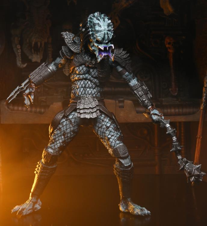 Predator 2 Ultimate Warrior Predator Action Figure - Collectible Movie Character Model for Display & Cosplay