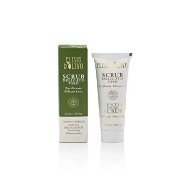 Erbario Toscano Olive Complex Facial Scrub 50ml - Exfoliating Face Scrub with Olive Oil for Smooth Skin | Perfect for Daily Skincare Routine & Spa Days