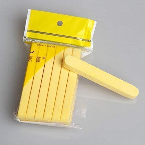 Premium Facial Cleansing Sponge Sticks - 24 Pcs Soft Makeup Remover Puffs for Women, Gentle Exfoliating Washable Cotton Pads, Reusable Beauty Tools for Daily Skincare & Travel