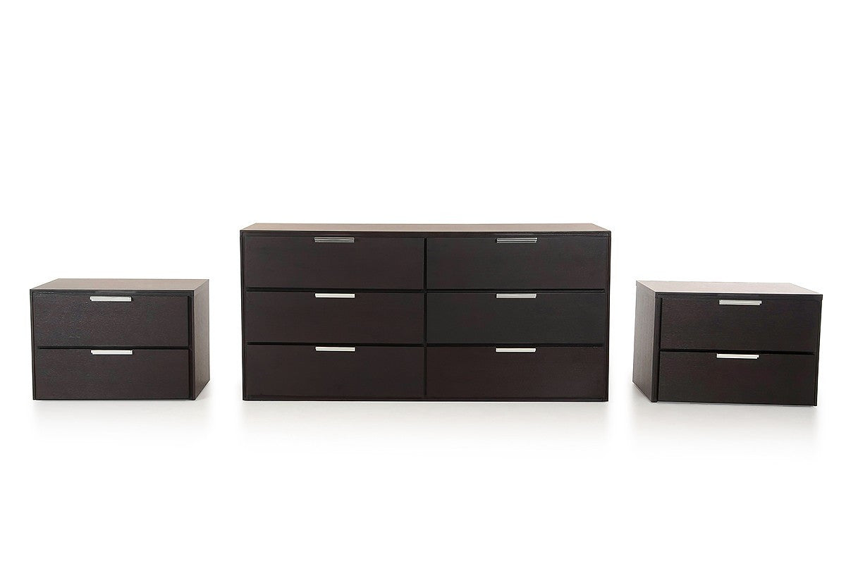 Lauren 6-Drawer Dresser - Modern Wooden Chest of Drawers for Bedroom, Living Room & Closet Storage Organization