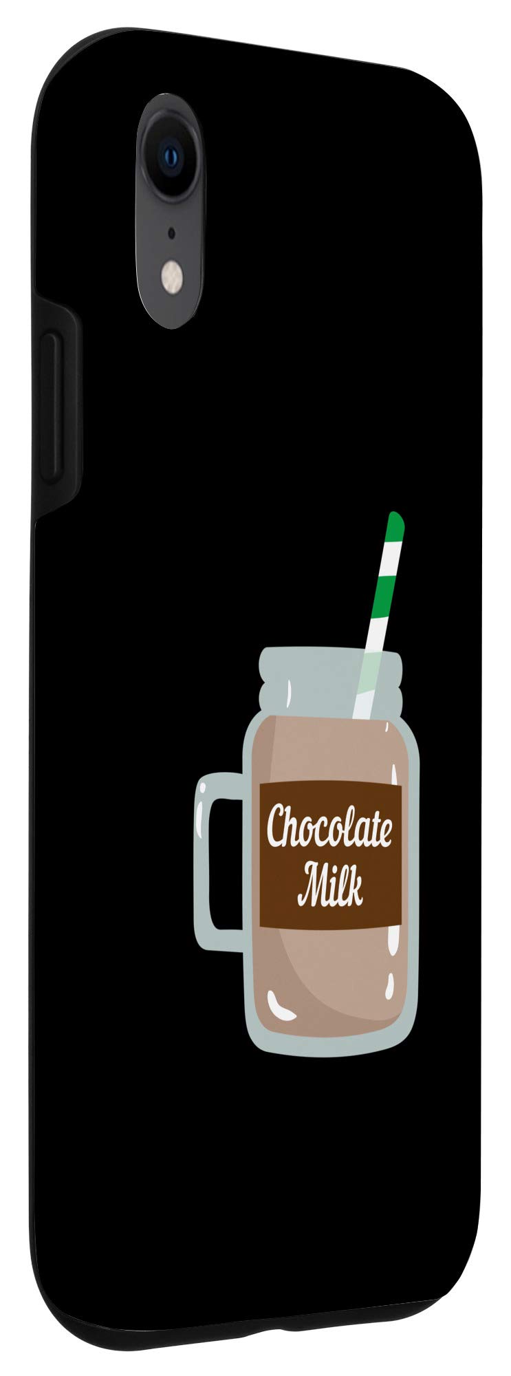 iPhone XR Case - Chocolate Milk Cute Dairy Lovers Funny Gift Phone Cover for Women & Girls - Perfect for Daily Use, Work, School & Travel