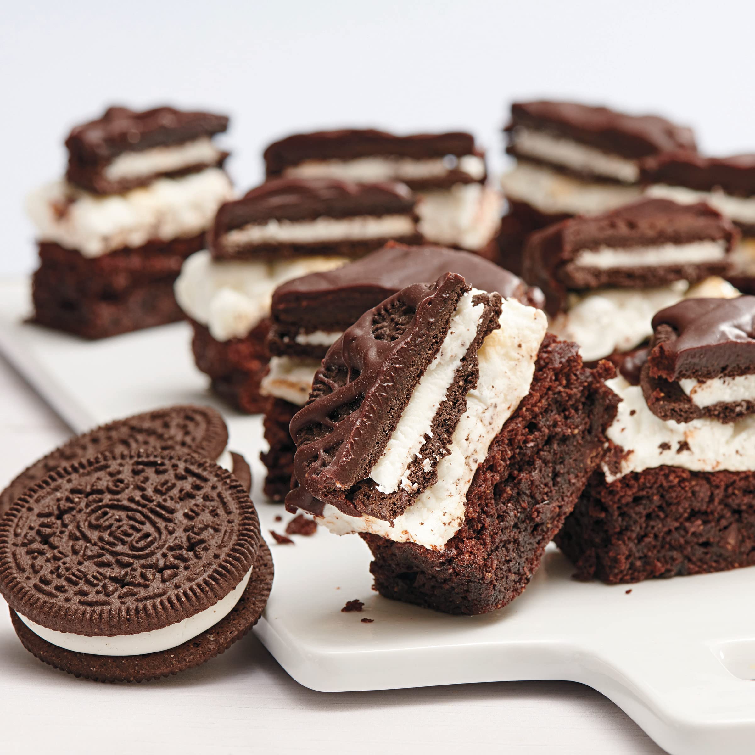 OREO Double Stuf Gluten Free Chocolate Sandwich Cookies - 12.47 oz Pack | Delicious Gluten Free Snacks for School Lunches, Parties & Desserts