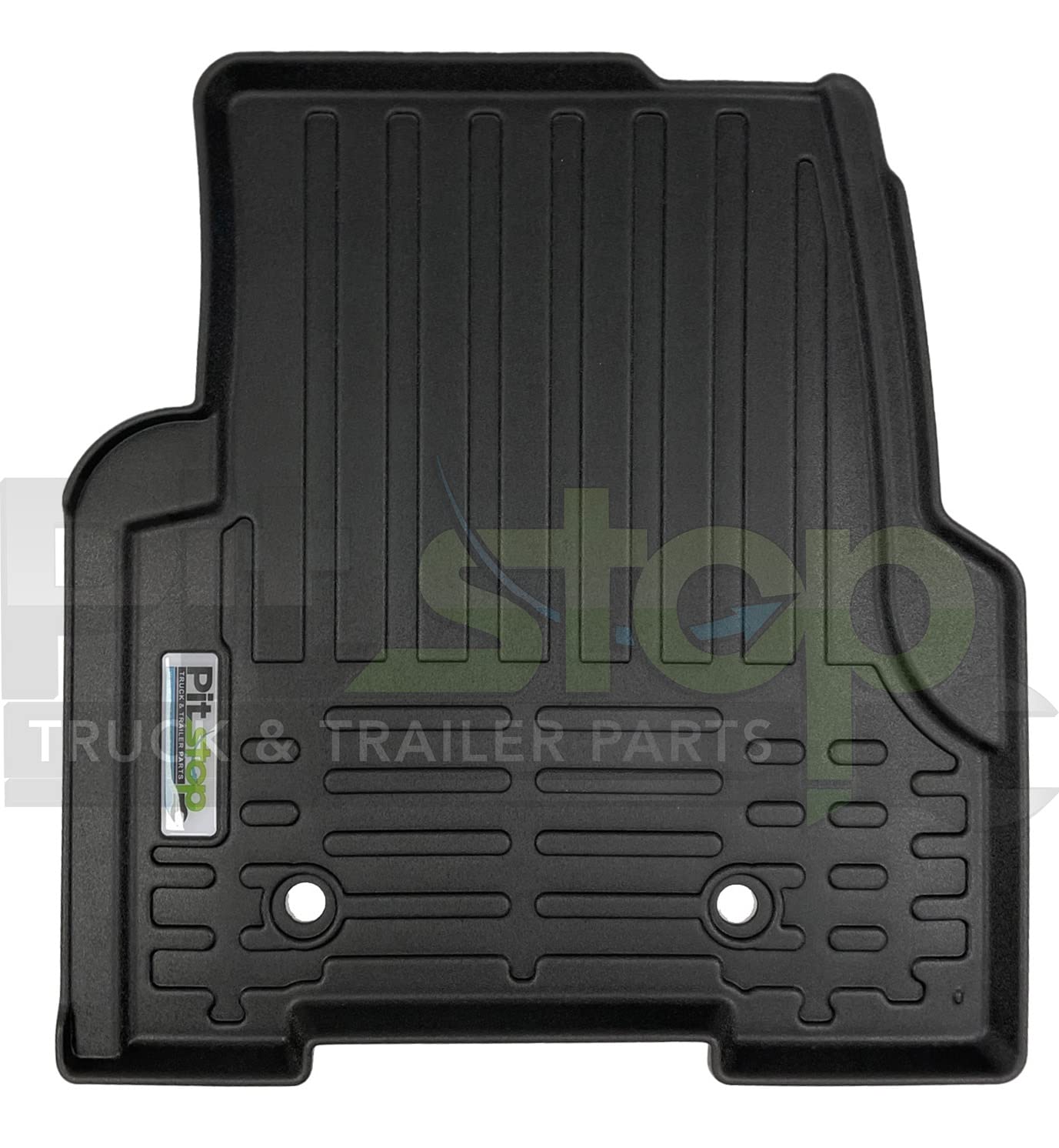 Durable Thermoplastic All-Weather Floor Mats 3-Piece Set for Volvo VNL 2004-2017 - Heavy Duty Protection Against Mud, Snow & Spills - Perfect for Truckers & Long Haul Drivers