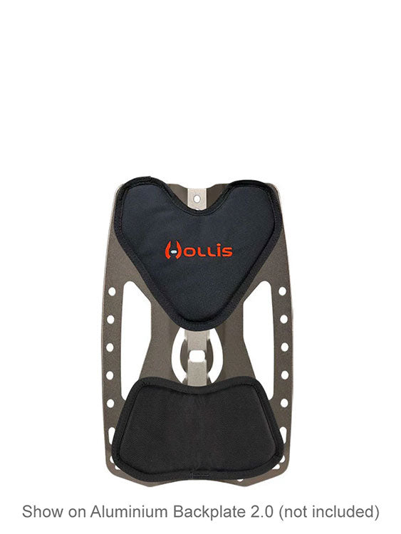 Hollis Backplate Backpad V2.0 - Durable Scuba Diving Back Support System for Comfort & Safety | Perfect for Professional Divers & Underwater Explorers