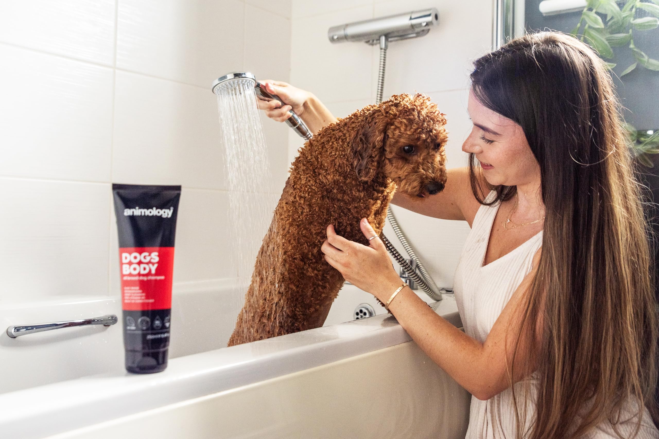 Animology Dogs Body Dog Shampoo 250ml - Gentle Cleansing & Odor Control for Healthy Coat - Perfect for Bath Time & Grooming