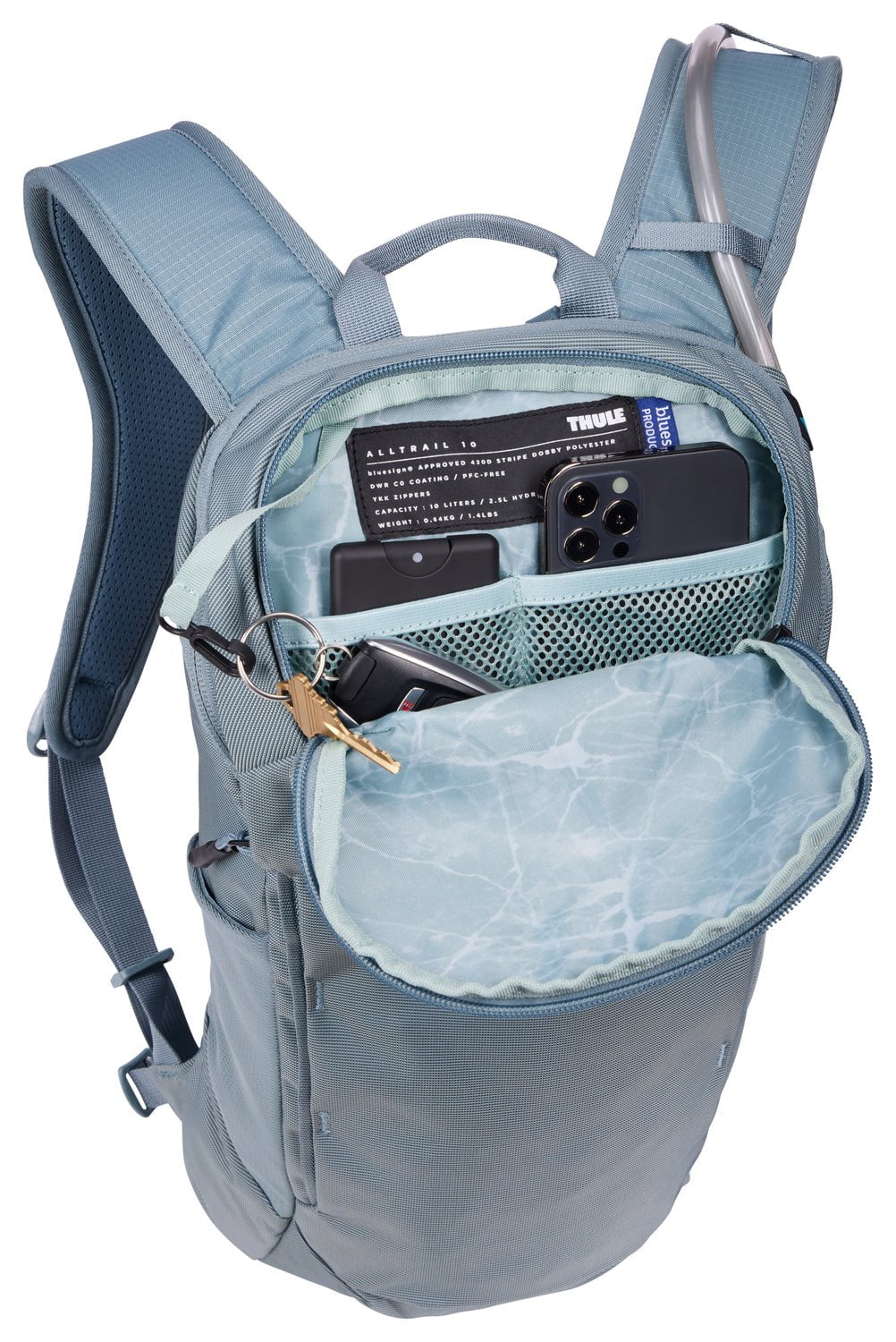 Thule AllTrail Hydration Pack 10L - Lightweight Hiking Backpack with Water Bladder, Breathable Design for Running, Cycling & Outdoor Adventures
