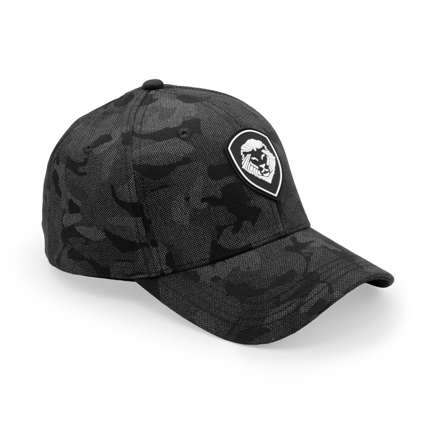 VT Shield Logo Future Looks Bright Black Camo Snapback Hat - Adjustable Baseball Cap for Men & Women - Perfect for Outdoor Sports, Casual Wear and Street Fashion