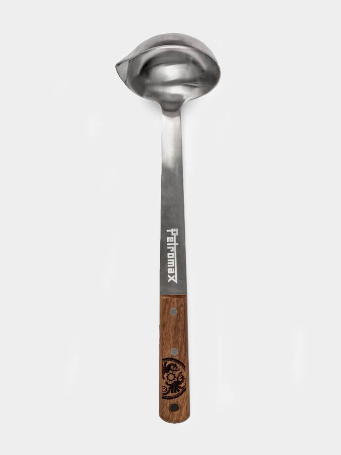 Petromax Stainless Steel Ladle - Durable Cooking Spoon for Soup, Sauce & Stew - Perfect for Camping, Kitchen & Outdoor Cooking