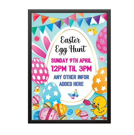 22x34 SwingSnaps Poster Snap Frames - 1 1/4 Inch Profile for Mounted Graphics - Perfect for Art Displays, Trade Shows, and Office Decor