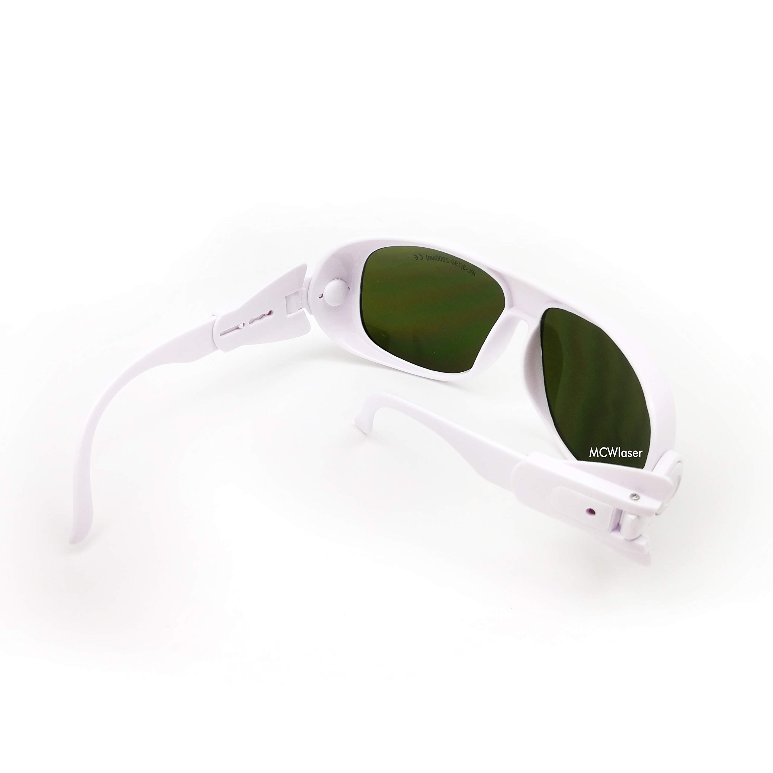 MCWlaser IPL Laser Safety Glasses 190nm-2000nm - Professional Eye Protection Goggles for Hair Removal, Laser Cosmetology & Photon Light Therapy - Ideal for Beauty Operators & IPL Treatments