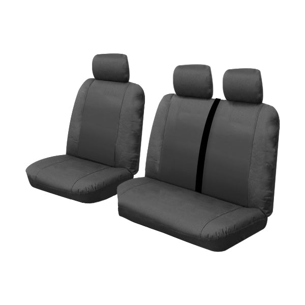 Custom Fit Canvas Front Seat Covers for Renault Trafic L2H1 MY11 Van (2011 Onwards) - Durable Protection for Work Vans & Commercial Vehicles