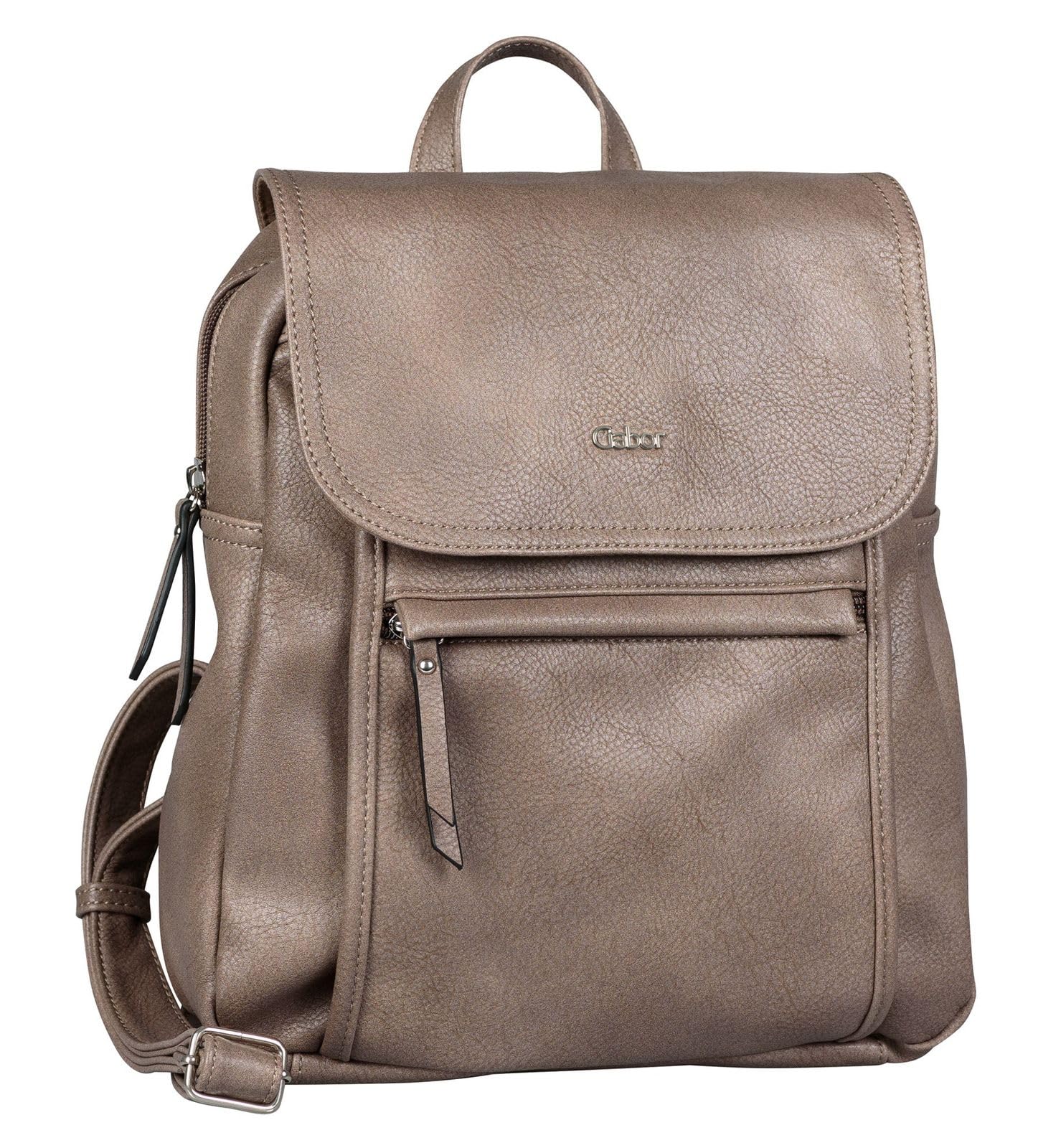 Camel Active Women's Mina Backpack - Lightweight Travel Backpack for Women, Taupe, One Size - Perfect for Work, School, Hiking & Daily Commute