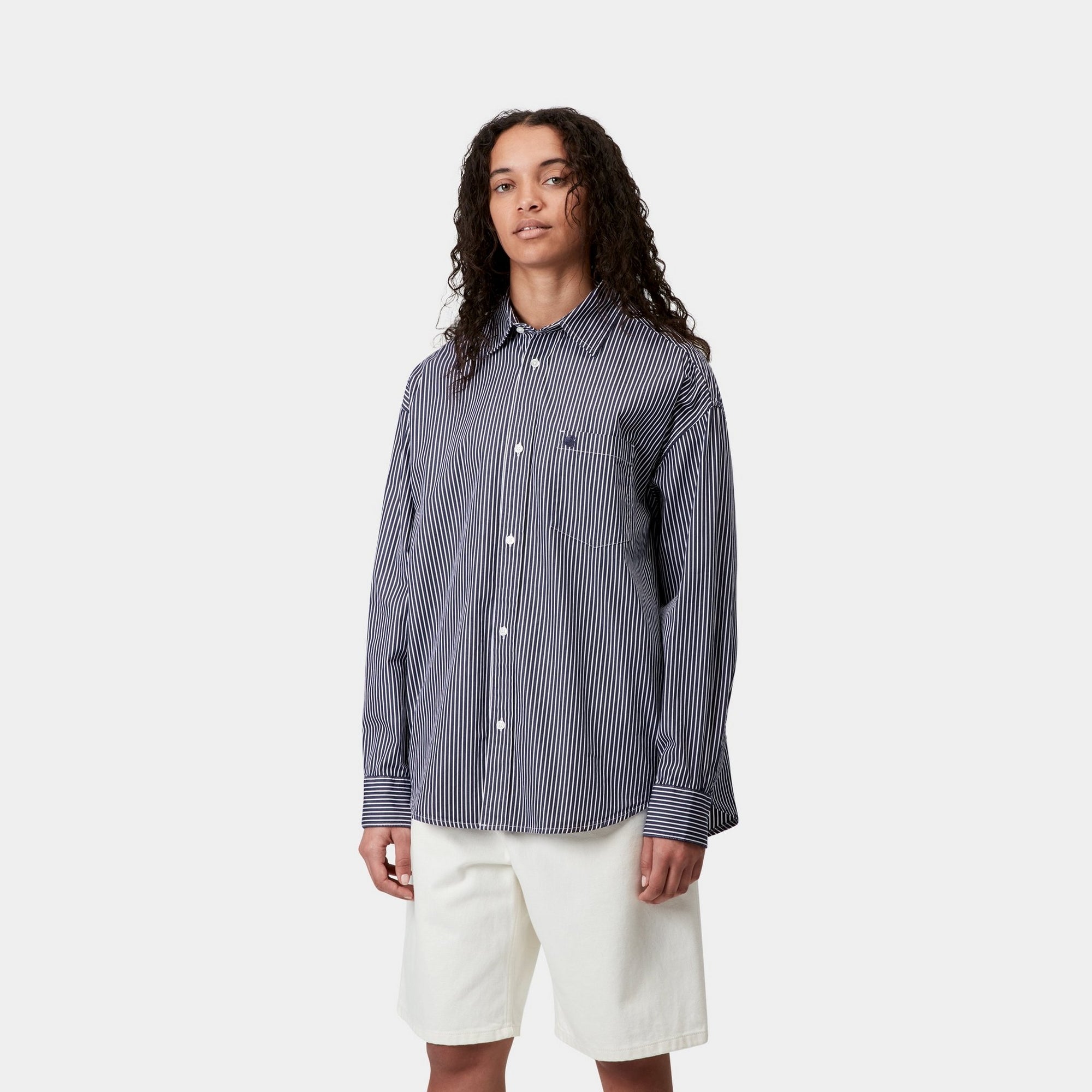 Arvin Stripe Shirt for Men - Stylish Space Print Casual Button Down Shirt | Perfect for Office, Date Night & Weekend Outings