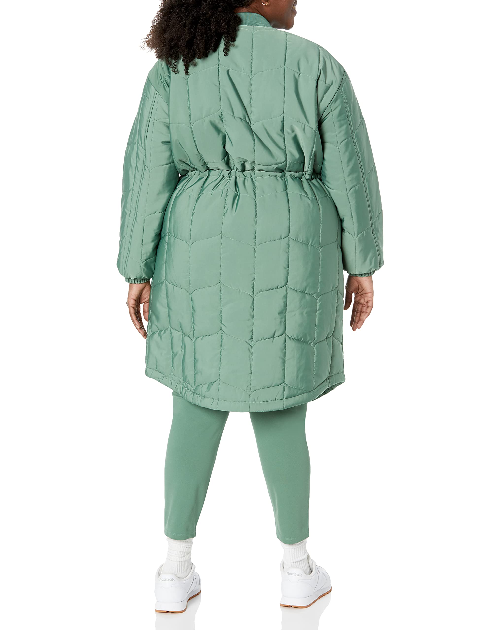 Amazon Essentials Women's Oversized Quilted Winter Coat - Plus Size Warm Puffer Jacket for Cold Weather - Perfect for Outdoor Activities, Commuting & Casual Wear